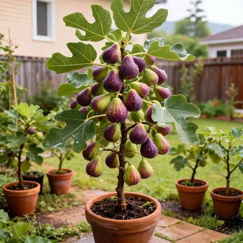 Feigenbaum Samen Mission Fig (mehrjährig) | Pflegeleicht & robust für Anfänger | Fruchttragend | 100–400 Samen Set