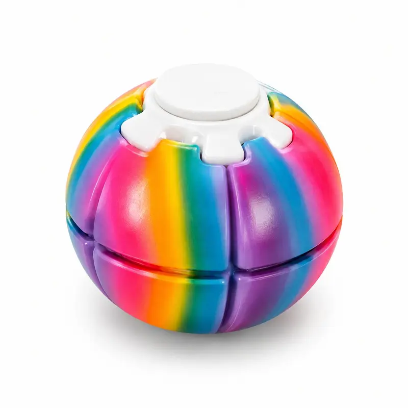 Fidget Spinner Ball Rainbow