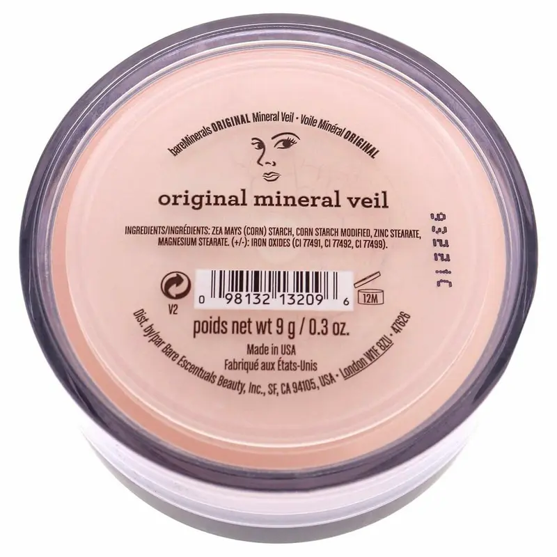 Fixerende make-uppoeders bareMinerals Mineral Veil Origineel 9 g