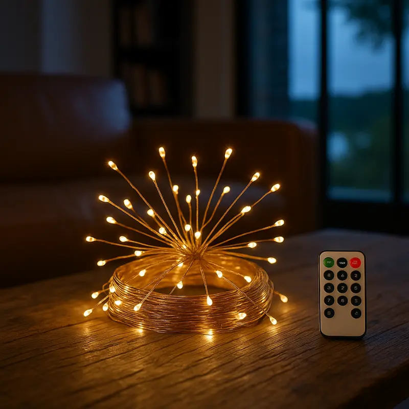 FlexiGlow | LED-Kupferdraht-Feuerwerkslichter – Verwandeln Sie jeden Raum mit Magie ✨