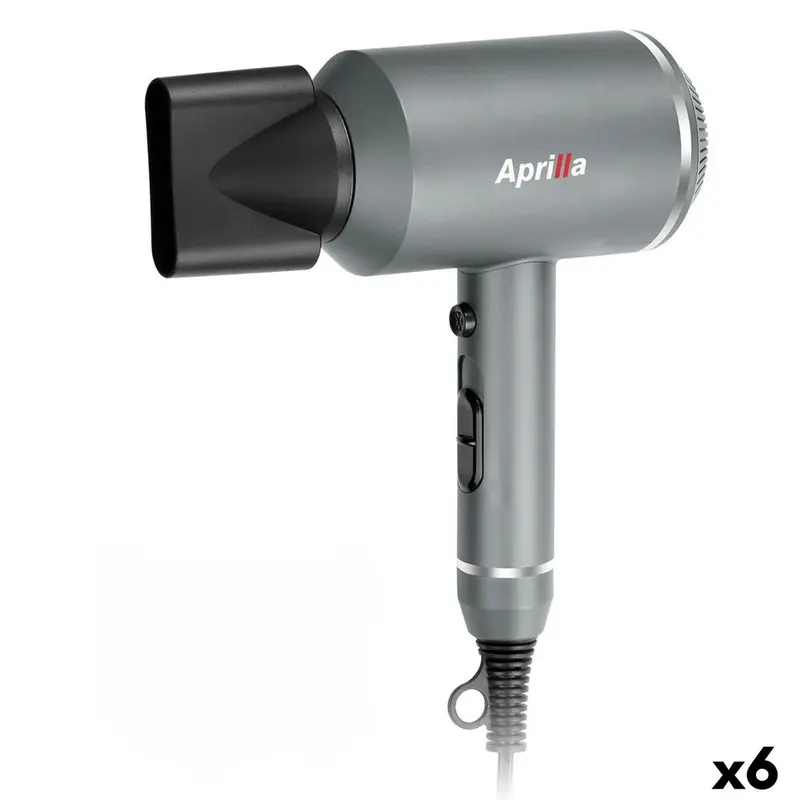 Föhn Aprilla Grijs 1600 W (6 Stuks)