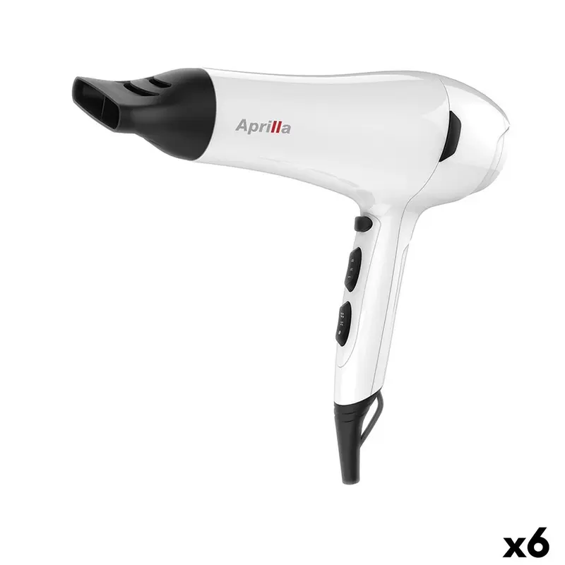 Föhn Aprilla Wit 2000 W (6 Stuks)