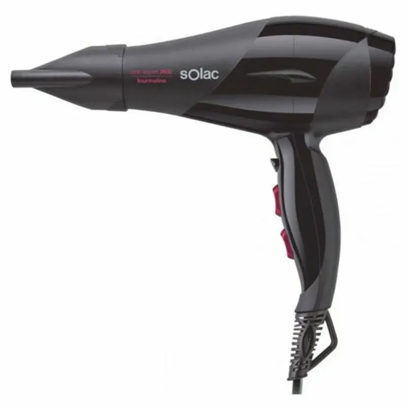 Föhn Solac SP7170EXPERT 2600W IONIC 2600 W Zwart