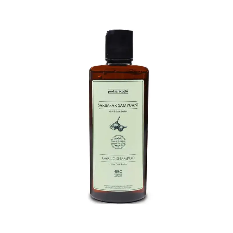 Garlic shampoo