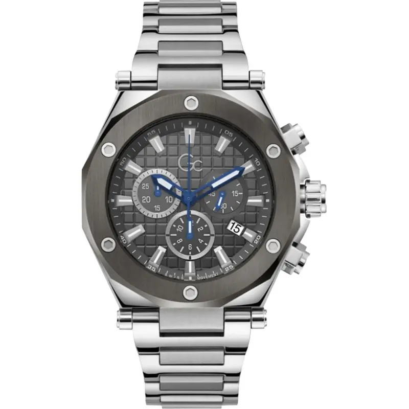 GC Watches Z18002G5MF Herenhorloge - Kwarts All-Grey Ø 44 mm
