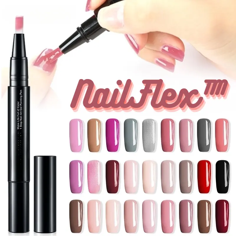Gel-Nail-Art Stifte Set | Präzise Linien & Details | Hochpigmentiert, schnell trocknend | 28 Farben für kreative Designs