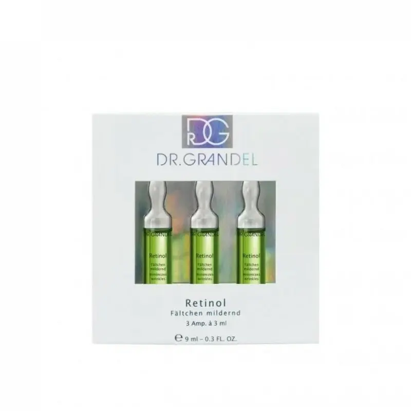 Gelaatsbehandeling Dr. Grandel Retinol Ampullen (3 x 3 ml)