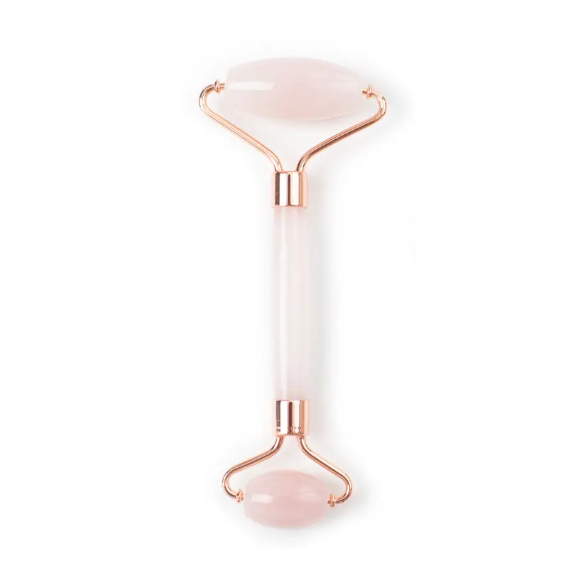 gemstone beauty roller rose quartz