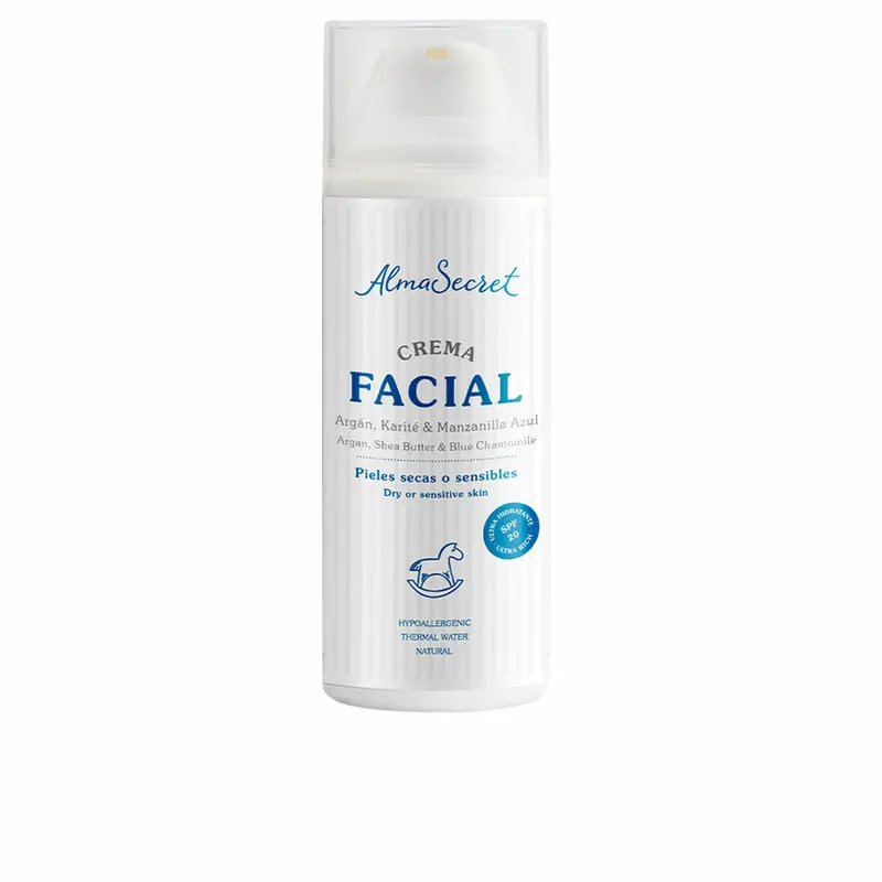 Gezichtscrème Alma Secret Crema Facial Spf 20 50 ml Kinderen
