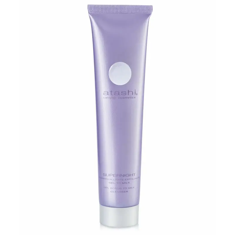 Gezichtsmake-Up Verwijderaar Atashi Supernight 75 ml Scrub Nacht