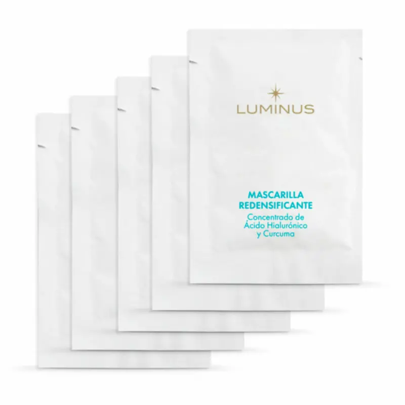 Gezichtsmasker Luminus Hyaluronzuur (5 x 10 ml)