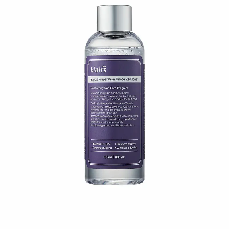 Gezichtstoner Klairs Supple Preparation 180 ml Hydraterend Balancerende
