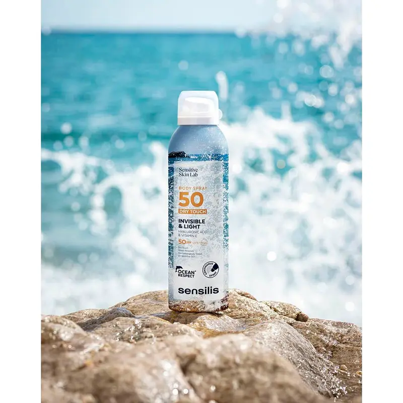 Gezichtszonnecrème Sensilis INVISIBLE & LIGHT Spf 50+ 250 ml