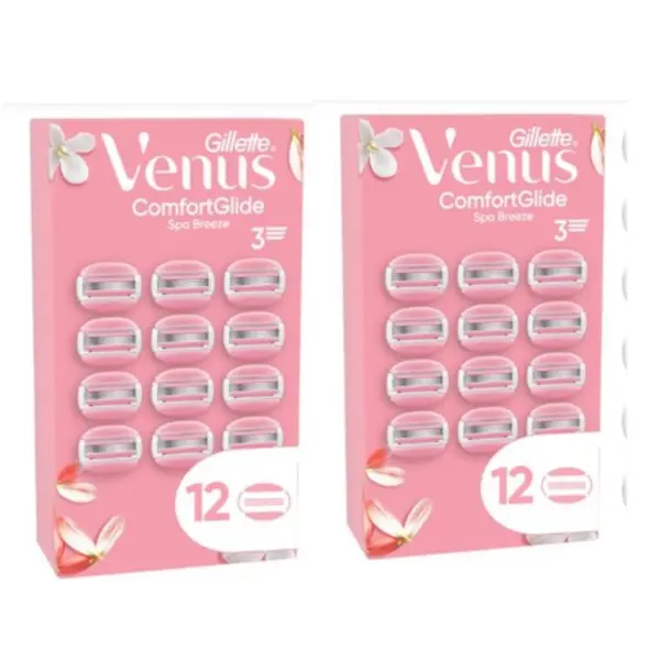 Gillette Venus Comfortglide Spa Breeze Scheermesjes voor Vrouwen - 24 navulmesjes