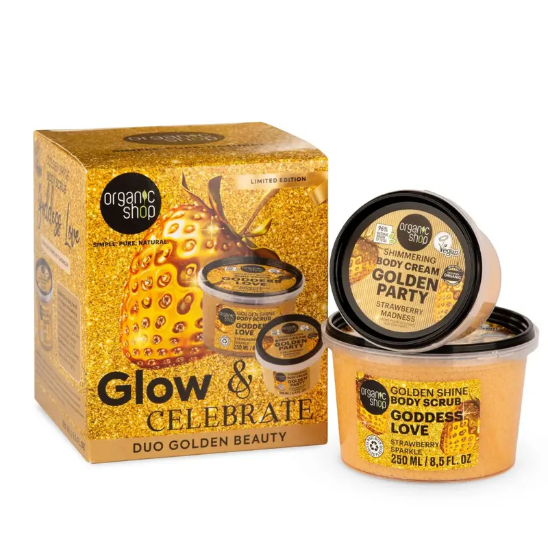 Glow & Celebrate! Golden Beauty Set