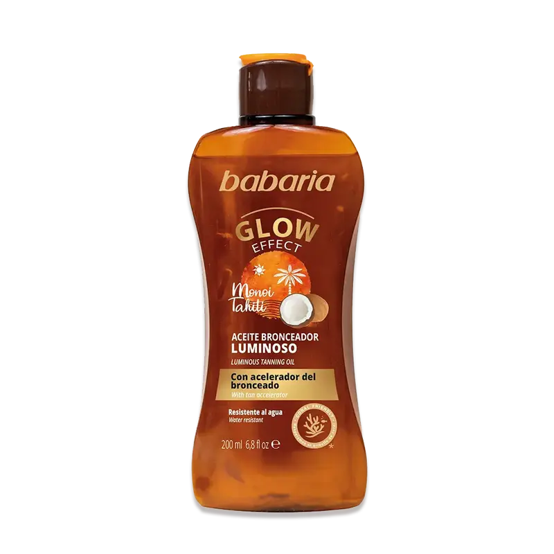 Glow Effect Tanning Oil Gel