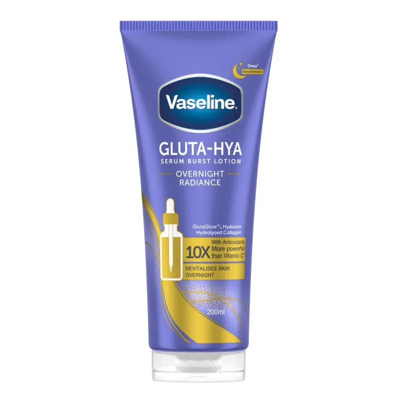 Gluta-Hya Overnight Radiance Serum Burst Lotion 200 ml.
