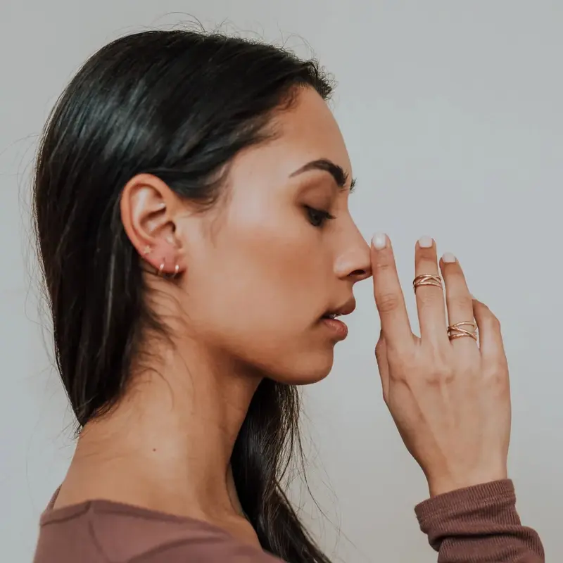 Gold Thick Wraparound Ring