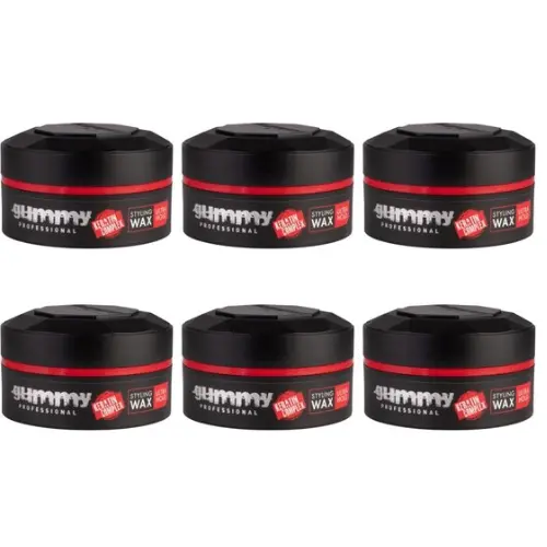 Gummy Keratin Complex Styling Ultra Hold - voordeelverpakking 6 stuks