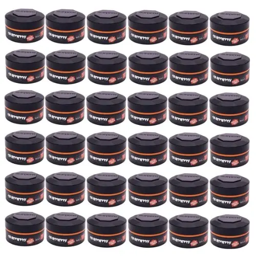 Gummy Styling Wax Bright Finish 150ml - 36 stuks