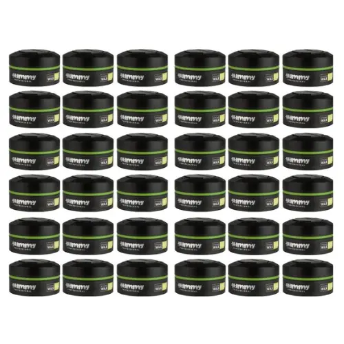 Gummy Styling Wax Matte Finish, 36 stuks