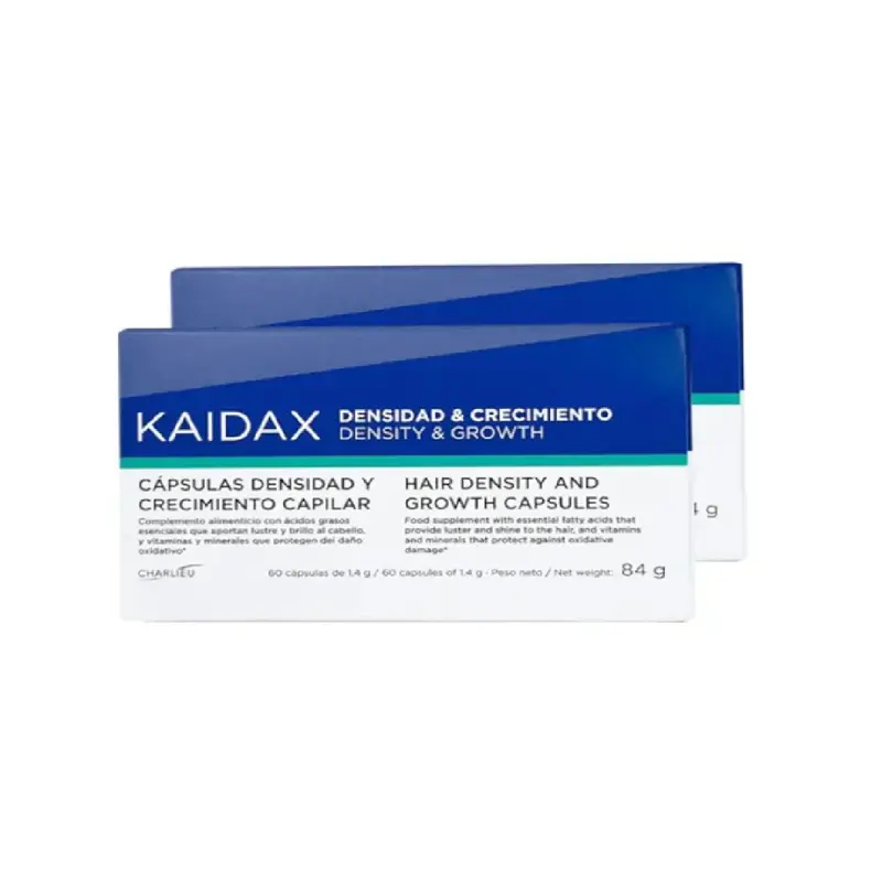 Haaruitval Voedingssupplement Kaidax 60 Capsules 2 Stuks