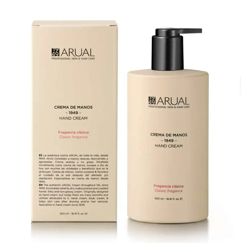 Handcrème Arual Fragancia Clásica 500 ml