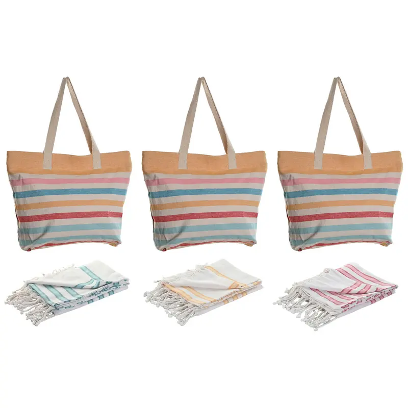 Handtas Dames Home ESPRIT Multicolour 37 x 12 x 36 cm (3 Stuks)