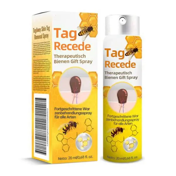 Hautpflege-Spray für Hautanhängsel & raue Stellen | Bienengift-Extrakt & pflegende Inhaltsstoffe | Sanfte, punktuelle Anwendung