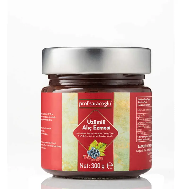 Hawthorn extract with black grape extract