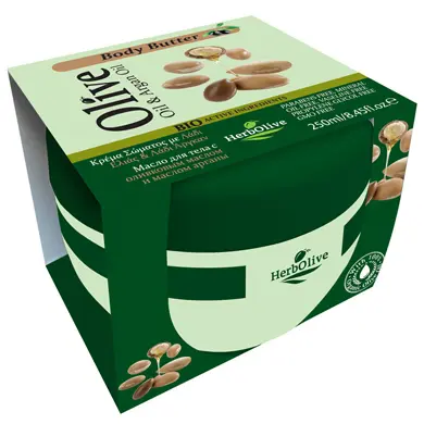 HerbOlive Body Butter Argan Oil - 250 ml