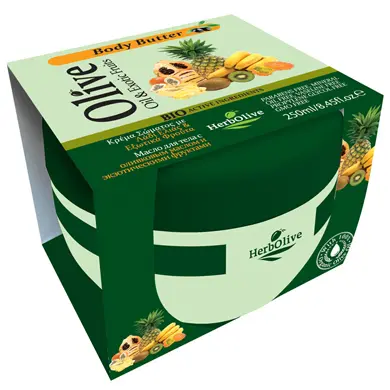 HerbOlive Body Butter Exotic Fruits - 250 ml