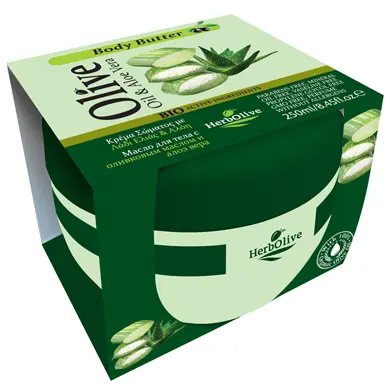 HerbOlive Body Butter Oil & Aloe Vera - 250 ml