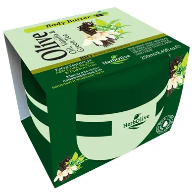 HerbOlive Body Butter Vanille & Green Tea - 250 ml