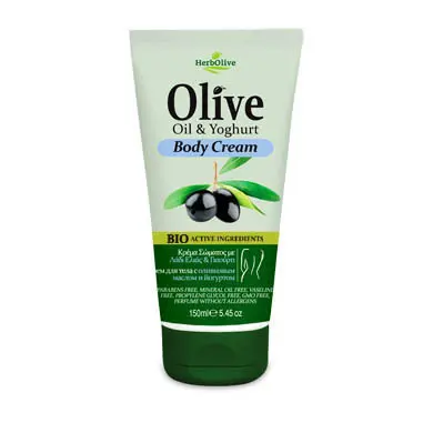 HerbOlive Body Cream Oil & Yoghurt - 150 ml