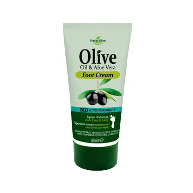 HerbOlive Foot Cream Oil &  Aloe Vera - 150 ml