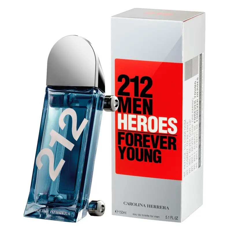 Herenparfum Carolina Herrera 212 Men Heroes EDT 150 ml