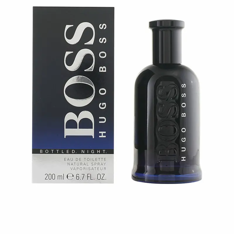 Herenparfum Hugo Boss Bottled Night EDT 200 ml