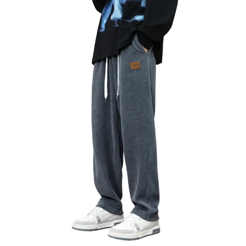 Herren Cordhose | Gerade geschnittene Winterhose mit verstellbarem Bund und optional wärmender Fütterung