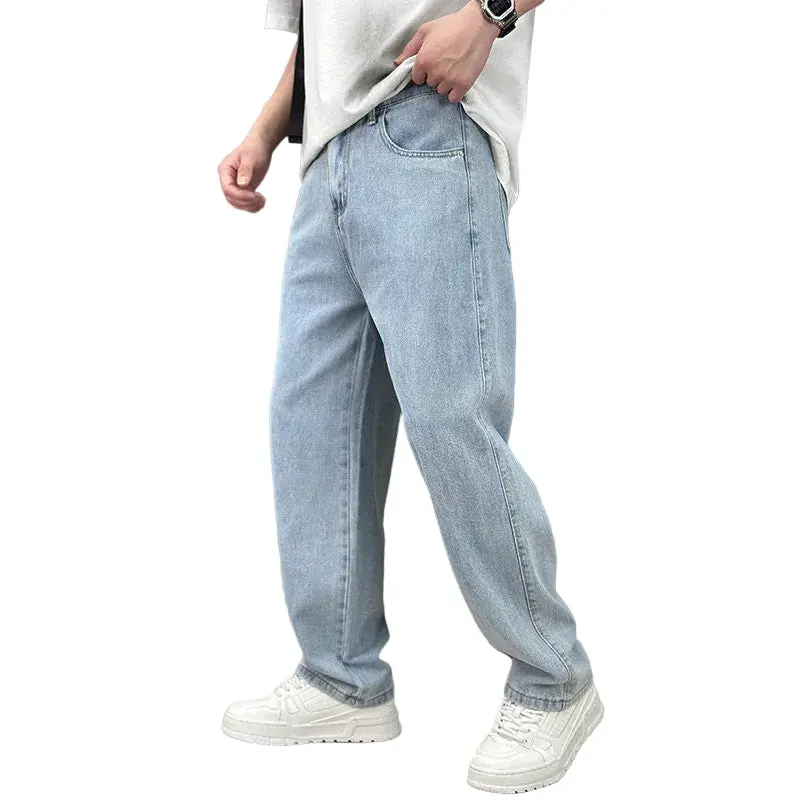 Herren Straight Leg Hose | Locker geschnittene Freizeithose mit klassischen Taschen