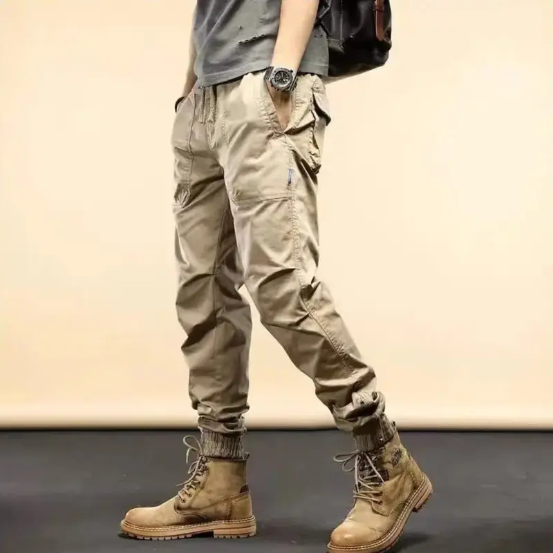 Herren Tactical Joggerhose | Robust & leicht für Outdoor & Alltag | Verstellbare Passform, Military-Style, funktional