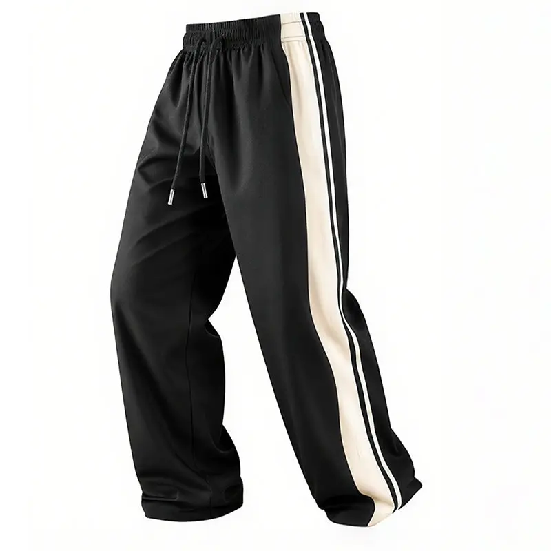 Herren Trainingshose Loose Fit | Jogginghose mit elastischem Bund, Kordelzug und weicher, atmungsaktiver Stoffqualität