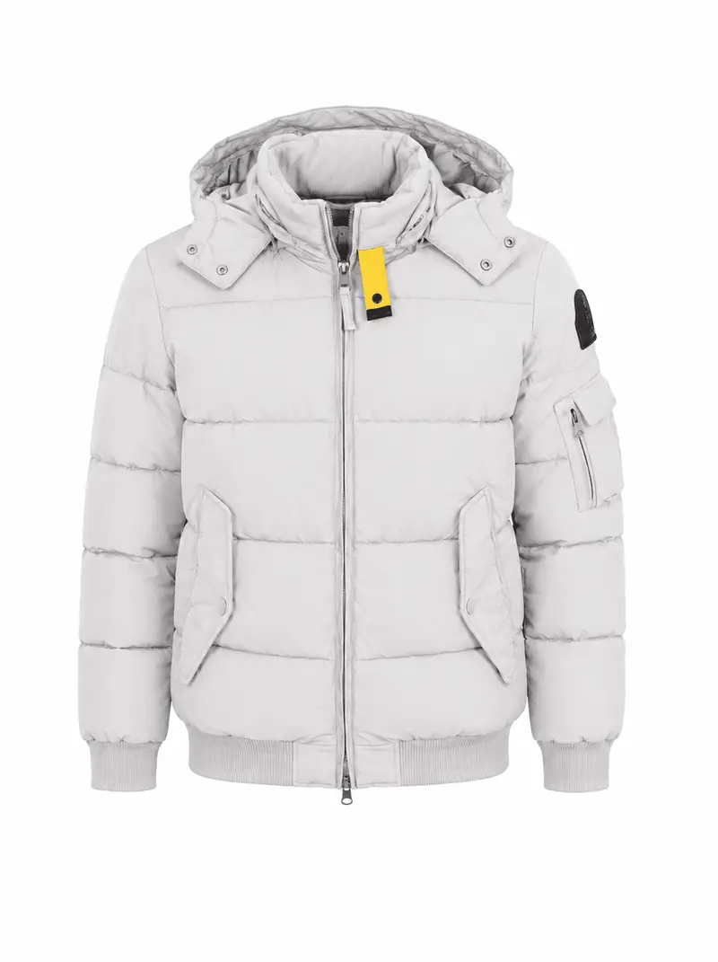 Herren Winterjacke Beige warm gefüttert | Jacke mit Reißverschluss, Innen- und Ärmeltasche sowie elastischem Saum | M–XXL