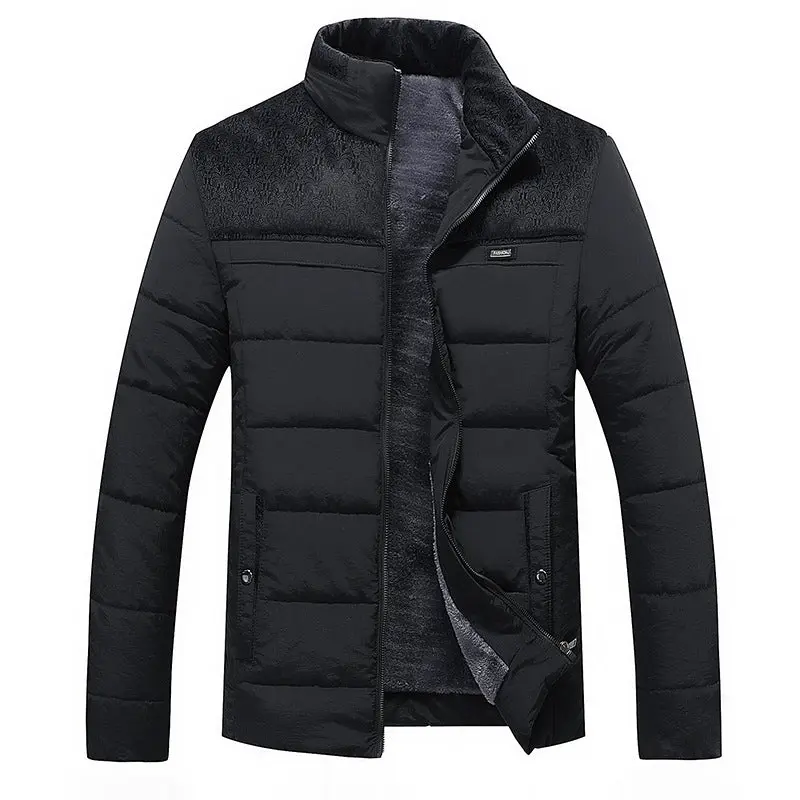 Herren Winterjacke mit isolierender Füllung | Leichte warme Jacke mit strapazierfähigem Außenmaterial für kalte Wintertage