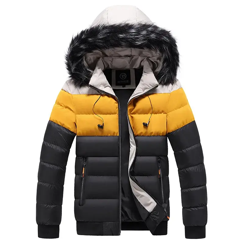 Herren Winterparka wasserdicht und winddicht | Thermisch isolierte Winterjacke für extreme Kälte, Alltag und Outdoor-Aktivitäten