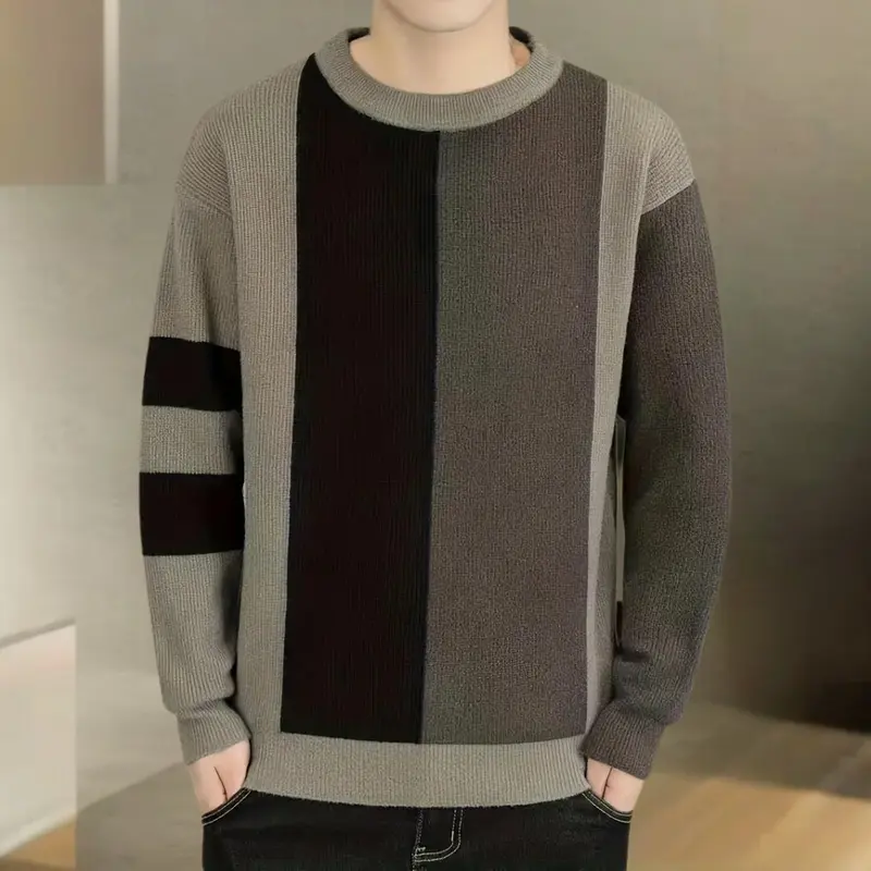 Herren Winterpullover warm und bequem | Vielseitiger Pullover mit modernem Schnitt für Büro, Freizeit und besondere Anlässe