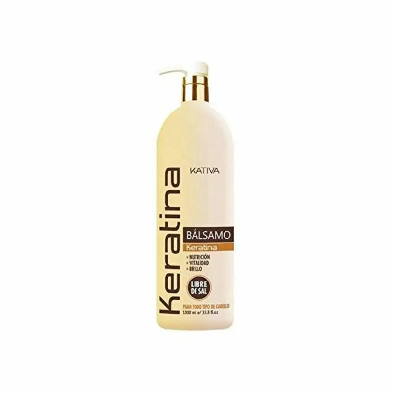 Herstellende Conditioner Keratina Kativa P9001294 Balsem 1 L