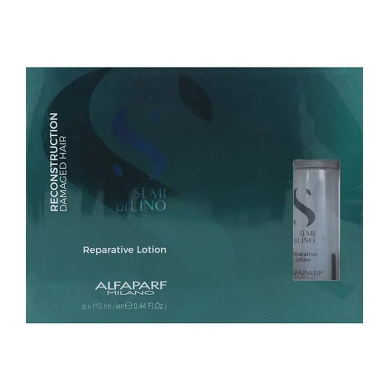 Herstellende haarbehandeling Alfaparf Milano Semi Di Lino (6 x 13 ml)