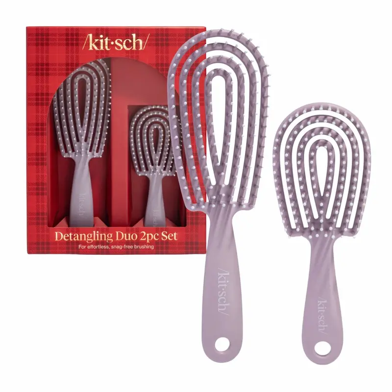 Holiday Detangling Duo 2pc Set Soft Violet