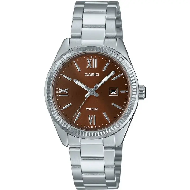 Horloge Dames Casio LADY DATE - BROWN (Ø 30 mm)